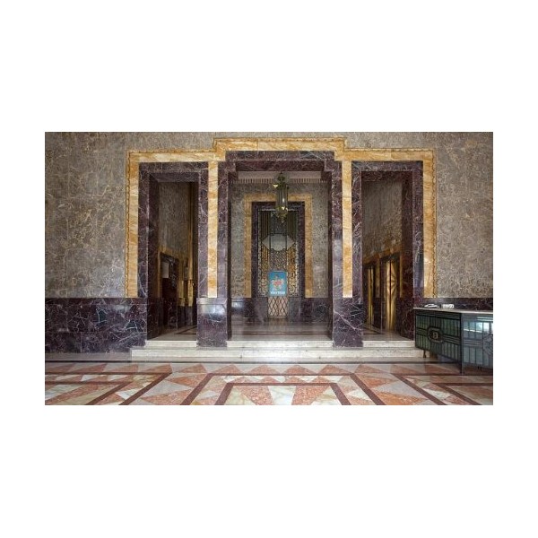 HistoricalFindings Photo: Interior of Bacardi Rum Building in Havana,Cuba,Carol Highsmith,Photographer