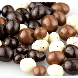 Chocolate Espresso Beans - 1.5 Lb Tub (Tri Colored)