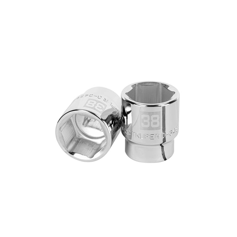 Truper D-3438-M, Dado de 38 mm, 6 puntas, cuadro 3/4"