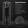 VIVOSUN 13'' Tower Fan, Bladeless Desk Fan with 3 Speeds