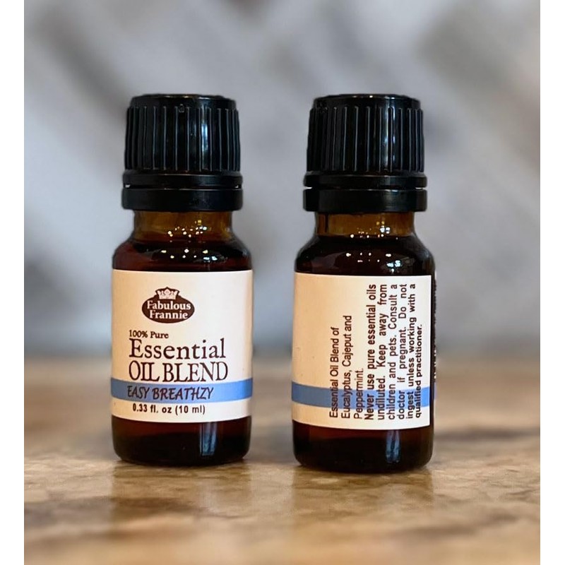 Fabulous Frannie Easy Breathzy Made with 100% Pure Essential Oils