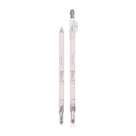 VEECCI Waterproof Concealer Pencil - All-in-One Face Brightener with Built-in Sharpener & Brush | Undereye Dark Circles, Acne Scars, Freckle Coverage | Long-Lasting Makeup (Rich Beige, 01)