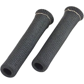 Design Engineering 010511 Protect-A-Boots Spark Plug Boot Protector Sleeves, 6" - Black (Pack of 2)