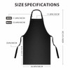 GoldPig Heavy-Duty Waterproof Apron, Chemical Resistant Rubber Vinyl for Industrial,