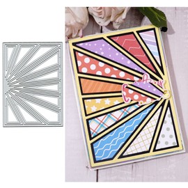 DDeehs Hole Rectangle Frames Metal Die Cuts,Wedding Frame Squre Cutting Dies Cut Stencils for DIY Scrapbooking Album Decorative Embossing Paper Dies for Card Making