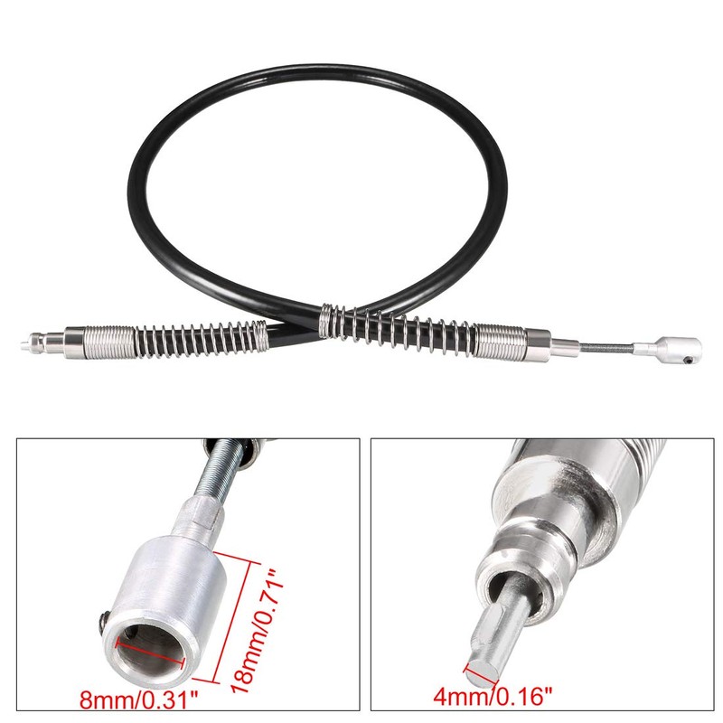 uxcell Flexible Shaft Rotary Tool, Flex Shaft Attachment 39 inch