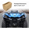 SAUTVS Front Fascia for Can-Am Outlander 450 570, Black Combination