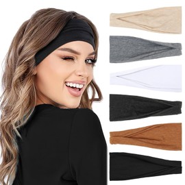 AKTVSHOW Headbands for Women Non-Slip Head Band for Women’s Hair Wide Thick Sweat Hair Bands, Trendy Hair Accessories for Women's Yoga, Workout, and Fashion
