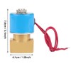 2 Way G1/4" Direct Acting Brass N/C KSD Solenoid Valve