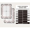 Flinduy Card Grading Centering Tool – Sports Card Thickness Measuring,