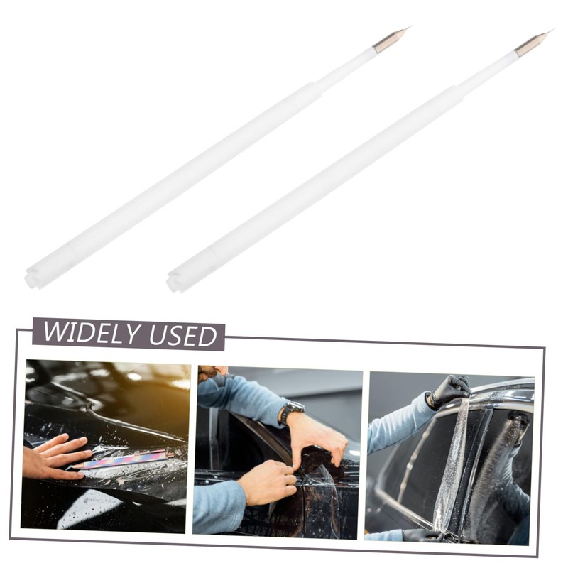 GRIRIW Exhaust Needle Refill Pen Kit 4pcs Car Film Tool
