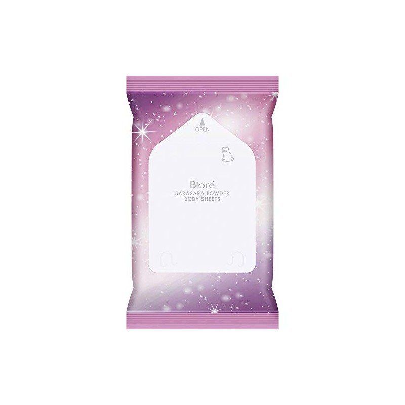 Kao Biore Smooth Powder Sheet, Soap, Portable, Pack of 10