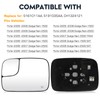 Driver Left Side Mirror Blind Spot Convex Heated Mirror Glass