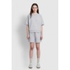 JAJU [JAJU] Women's Sweat Half Pants_Melange Grey