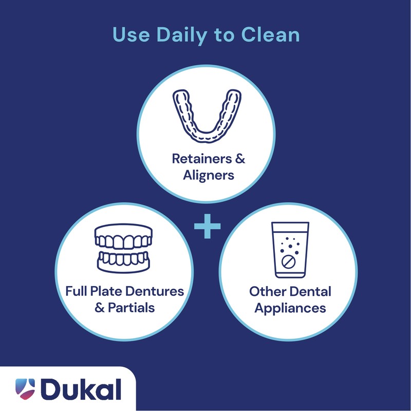 Dukal DawnMist Denture Tablets (Box of 40)