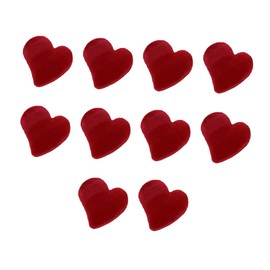 Beavorty 10pcs Mini Heart Hair Claw Clips for Women Durable Hair Clamps Cute Styling Tools for Valentine Day and Special Occasions