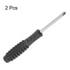 TOP-VIGOR 2pcs Mini Phillips Screwdriver 4mm Cross Head 109mm Length,