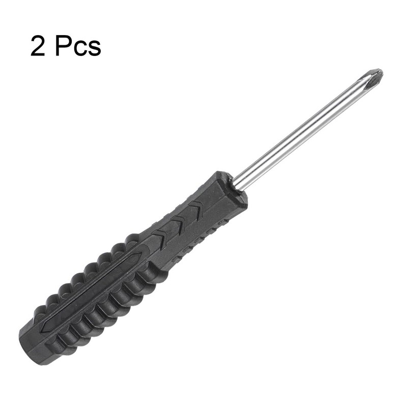 TOP-VIGOR 2pcs Mini Phillips Screwdriver 4mm Cross Head 109mm Length,