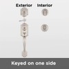 Kwikset Montara Front Door Lock Handle and Deadbolt Set, Entry