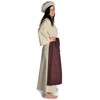 HEMAD Medieval apron Repanse made of cotton, brown, red, green,