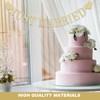 Just Married Banner Decorations Gold, Just Married Bunting Garland Glitter