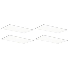 Signify (case of 4) Day-Brite FluxPanel LED recessed Flat Panel luminaire, 2 feet by 4 feet, 5000K, 3000 Lumens, 24 watts, 2 x 4 Difffuse LED Panel, 120-277V, Dimmable, 2FPZ30L850
