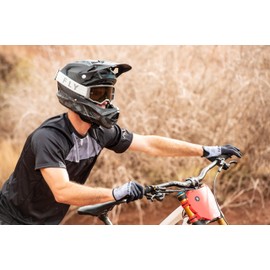 Fly Racing Focus Sand Goggles Khaki/Brown Dark Smoke Lens | MX Clear Vision