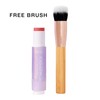 tarte lip & cheek multi-stick blush + brush duo:_hot tamale