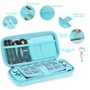 Younik Switch Accessories Bundle, 17 in 1 Blue Switch Accessories