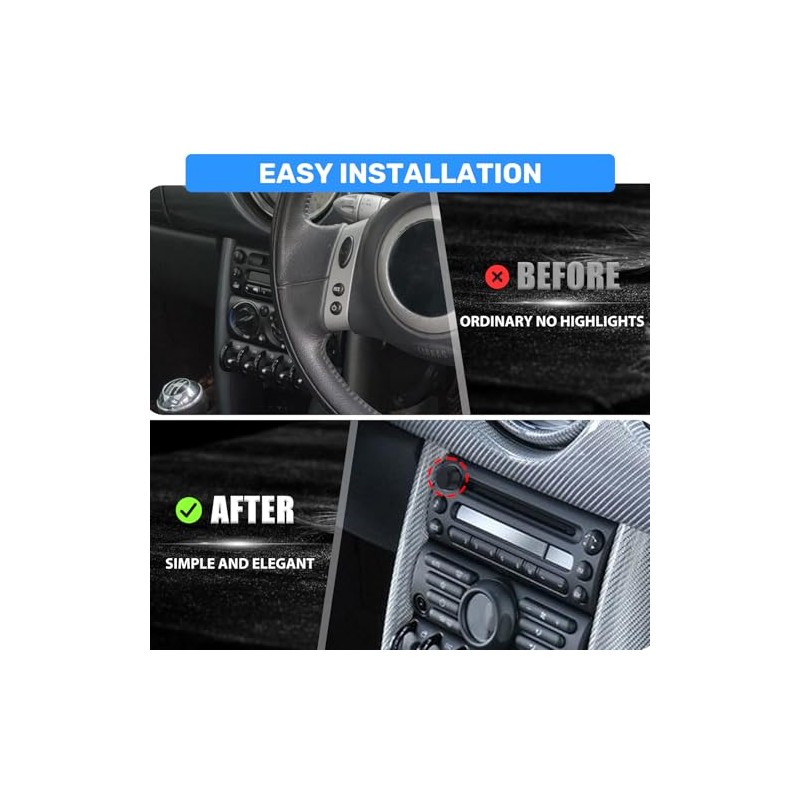 JERBOR - perilla de control de volumen para radio MINI