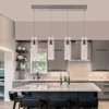 BESTWEST Pendant Lights Kitchen Island with Remote, 3000K-6000K Dimmable LED