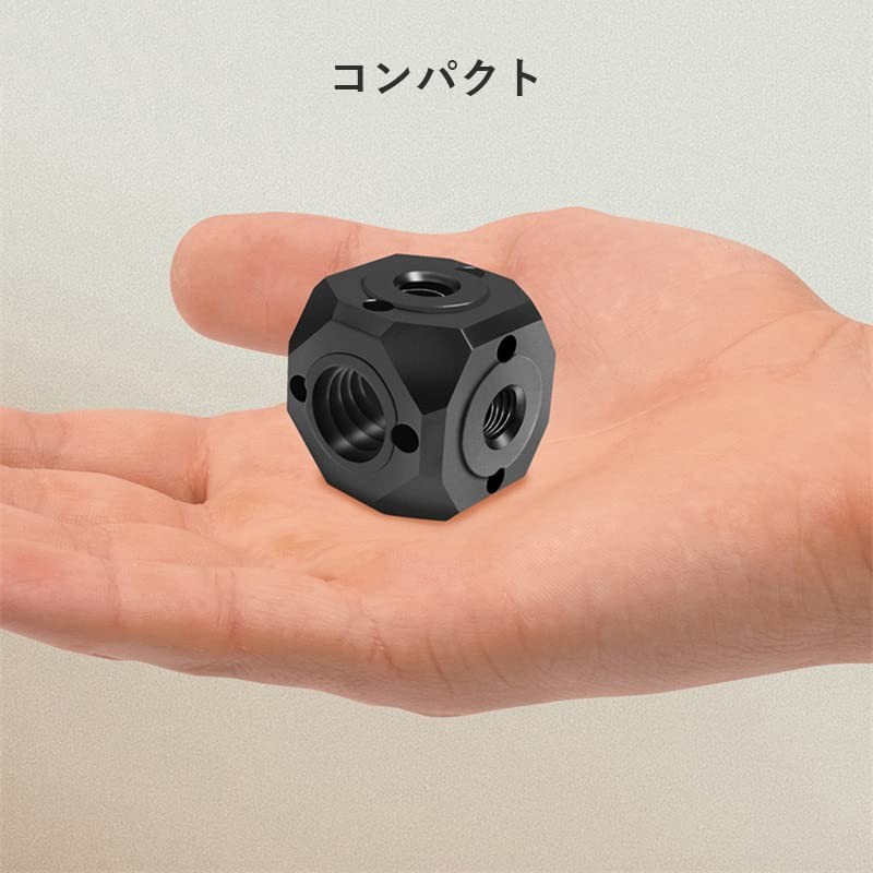 M18 Stand Adapter, 1/4"-20 Screw Hole, 3/8" Threaded Hole, Conversion