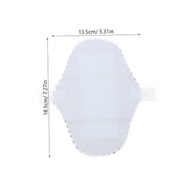 IWOWHERO 3pcs Pads Graphene Sanitary Napkin Incontinence Pads for Women Overnight Protection