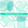 NICEYEA Leak-proof drinking cup for disabled people, sippy cup with