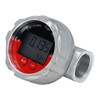 1 Inch Flow Meter LCD Display Digital Turbine Flow Gauge