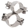 Swivel Clamp 360° Marine Grade Stainless Steel 316 Yacht Fishing