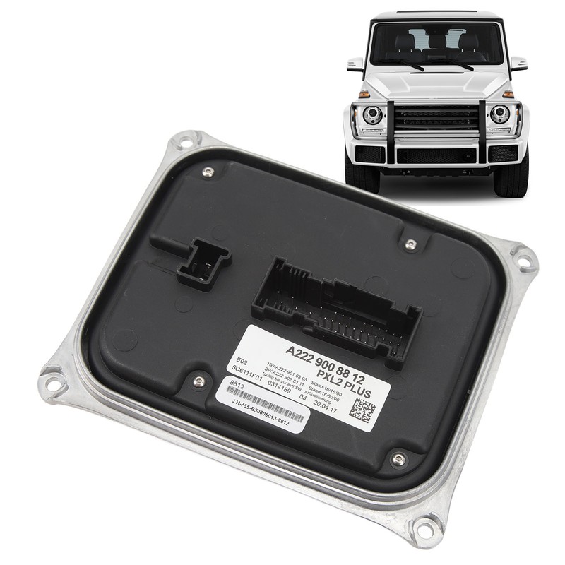 LED Headlight Ballast Control Module A2229008812 Lights Controller Replacement for