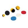 7PCS Drill Brush Scrub Pads Scouring Pad Cleaning Kit for
