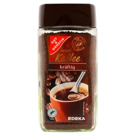 EDEKA Gut & Günstig Instand Coffee Strong Pack of 6 (6 x 200 g)