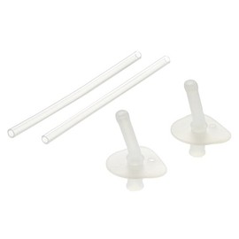 Richell S-1 Straw Set For Mugs, 2 Sets Included B1104 B1308