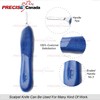 PRECISE CANADA 50 Pcs Blue Color Plastic Handle, Scalpel Handle