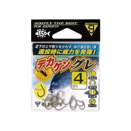 Gamakatsu Rose Deca-ken Grey #4 68617