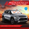 ARISMOTOR Windshield Sun Shade for Chevy Trailblazer 2021-2025, Custom Fit