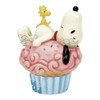Enesco Jim Shore Snoopy Laying On Cupcake Figurine