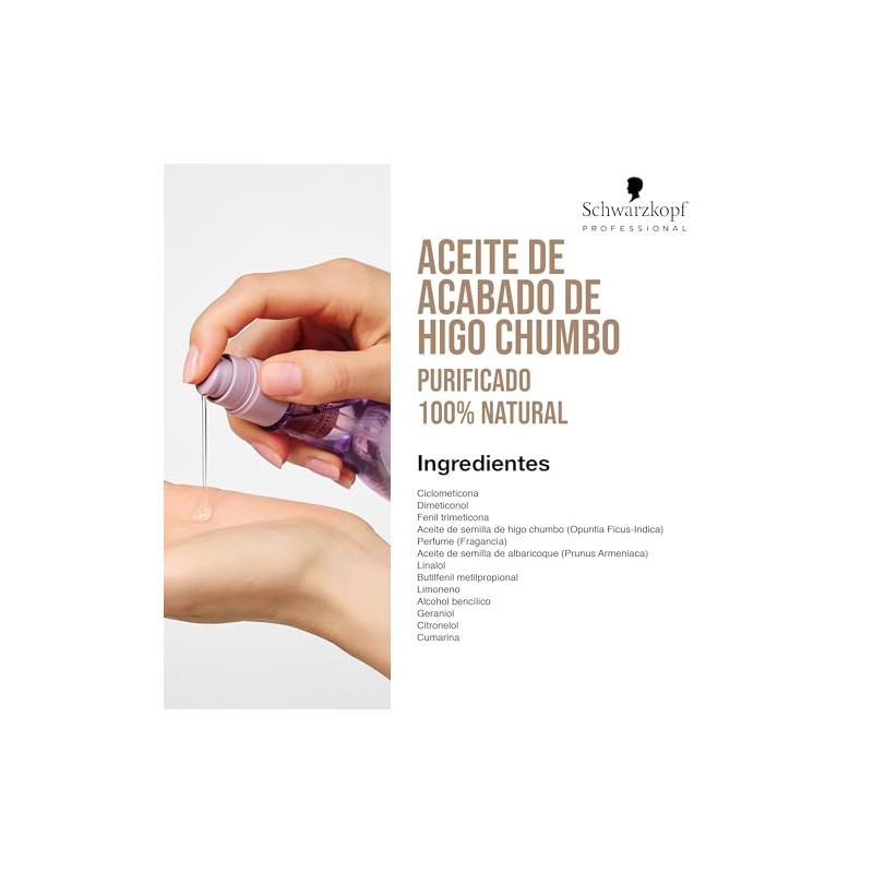 OIL ULTIMATE Aceite Higo Chumbo Regenera y Nutre el Cabello