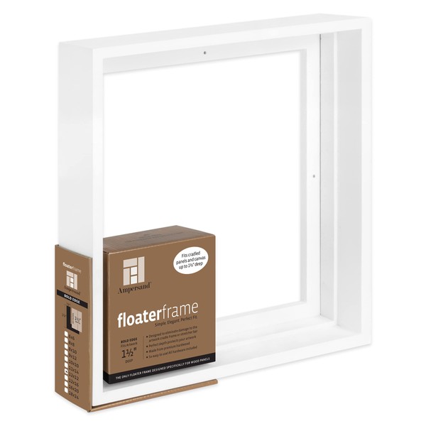 Ampersand Floaterframe Readymade Frame for Flat and 1 1/2" Deep