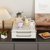 Sonhomay Kitchen Organizer Stand with Drawer, Coffee Pod Holder Carbon
