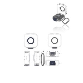 yystao Case for Oura Ring Gen4 Charger, Protective Hard Case Cove, PC material Combined Switch type - Repeatedly Washable, Anti-Scratch, Anti-Drop, Gunmetal