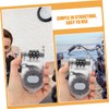 KOMBIUDA 6pcs Portable Anti-Theft Skateboard Lock Lightweight Retractable Cable for
