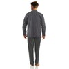 sesto senso Elegant Men's Long Button Down Pyjamas 100% Cotton